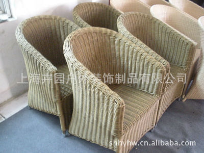 【100%工廠直銷】鋁合金編藤戶外桌椅/編藤桌仿藤椅/來樣來圖加工】價格,廠家,圖片,椅子、凳、榻,上?；軋@戶外裝飾制品-