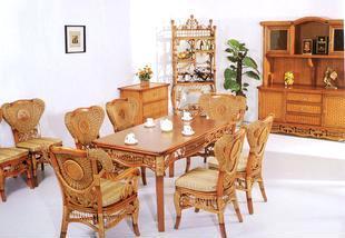 【藤家具 藤椅 藤沙發(fā) 藤搖椅 藤吊椅 CS-026帝豪餐椅餐臺】價(jià)格,廠家,批發(fā),椅、凳、榻